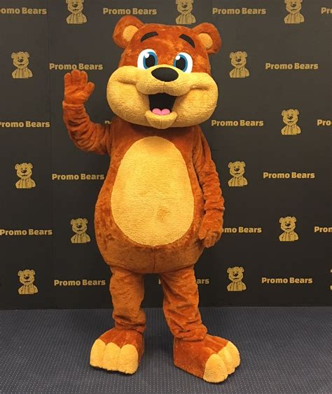Bear mascot uniform